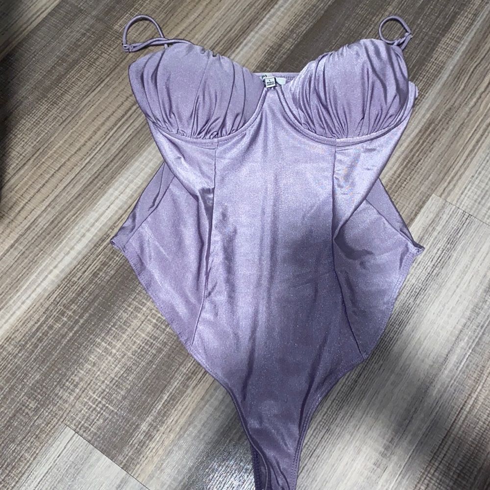 Purple bodysuit